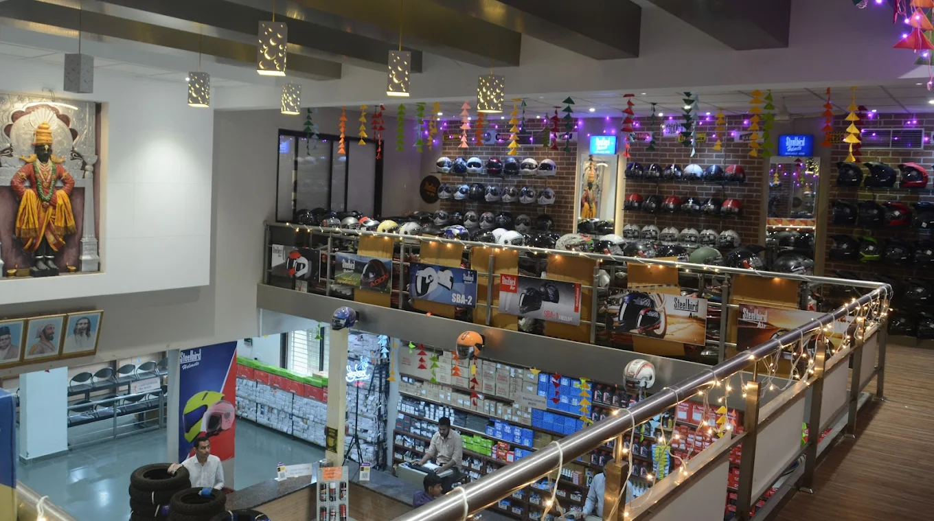 Showroom interior overview